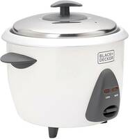 BLACK+DECKER BXRC1002IN Electric Rice Cooker  (1 L, White)