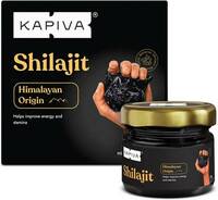 Kapiva Himalayan Shilajit Resin|Rich in Fulvic Acid|For Strength, Power & Stamin...