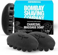 BOMBAY SHAVING COMPANY Deeply cleansing Lightly Massaging Charcoal Massage Soap�...