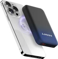 Ambrane 10000 mAh 22.5 W Wireless With MagSafe Power Bank  (Blue, Lithium Poly...