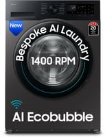 Samsung 9 kg 5 Star, AI Ecobubble, Super Speed, Wi-Fi, Hygiene Steam, Digital In...
