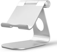 Shahn Universal Phone Tablet Aluminium Desktop Stand Mount Holder for All Tablet...