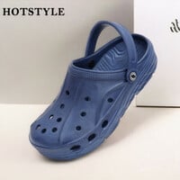 HOTSTYLE Men Clogs Sandal  (Blue , 7)