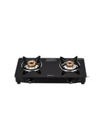 Buy Bajaj Black UCX 2B Glass 2 Burners Manual Gas Stove - Gas Stove for Unisex 2...