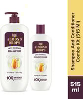 BAJAJ Almond Drops Anti Hairfall Shampoo and Conditioner Combo Kit  (515 ml)...
