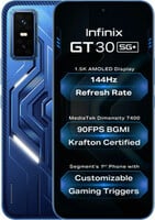 Infinix GT 30 5G+ Cyber Blue 128 (Cyber Blue, 128 GB)  (8 GB RAM)