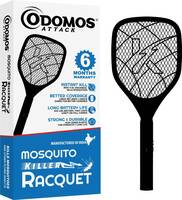 Odomos Attack mosquito killer racquet Electric Insect Killer Indoor  (Bat)...