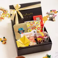 Confetti Gifts Hamper For 90's Kids Kit Box | Wheat Puffs |Candies|Playing Cards...