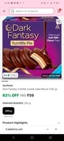 Dark Fantasy Yumfills Cookie Cake Biscuit
