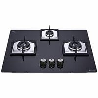 Elica Hob 3 Burner Auto Ignition Built-In Hob or Hobtop| Flexi Hct 360 Dx Lotus ...