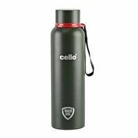 Cello Duro Kent Thermosteel Water Bottle 750ml, Military Green
