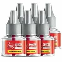 Good Knight Power Activ+ Liquid Vaporiser Pack Of 6 (45ml Each) | 2x Faster Than...