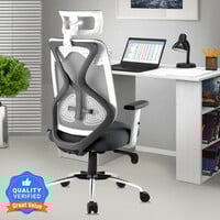 ASTRIDE Ergofit Ergonomic High Back, Synchro Tilt Mechanism, Heavy Duty Metal Ba...