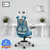 IAFA Ergolux High Back Ergonomic Office Chair With Heavy Duty Metal Base Mesh Of...