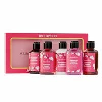 THE LOVE CO. Japanese Cherry Blossom Bath and Body Care Gift Set Box