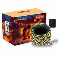 HashWOW® 24 Mtr Multicolor LED Pixel String Light | 360° Decorative Copper Wir...