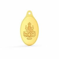 Joyalukkas 24kt (999) Purity 2gm/4gms/10gm Goddess Lakshmi Gold coin Pendant...