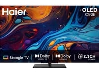 Haier C90 139 cm (55 inch) OLED Ultra HD (4K) Smart Google TV 2025 Edition with ...