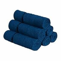 Story@Home 100% Cotton Soft Towel Set of 6 Pieces, 450 GSM - 6 Face Towels - Nav...
