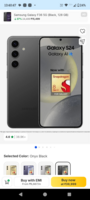 Samsung Galaxy S24 5G Snapdragon (Onyx Black, 128 GB)