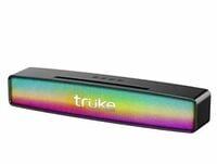 truke Thunder Bar 16W Bluetooth Speaker with RGB LEDs - Dual 52mm Speakers, 6Hou...