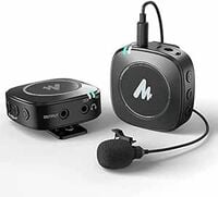 MAONO WM820 Wireless Collar Mic for YouTubers Vlog, Video Recording, Interview. ...