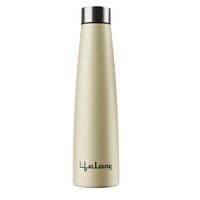 Lifelong Stainless Steel Water Bottle 900ml (LLBT03, Beige)