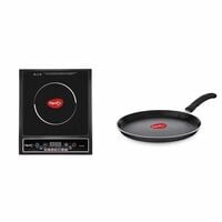 Pigeon by Stovekraft Cruise 1800-Watt Induction Cooktop (Black) & Special Non-St...
