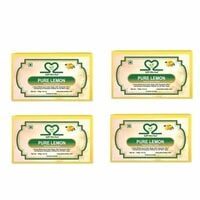 S2M Herbal Handmade Fresh & Pure Lemon Soap-VALUE PACK (8 x 125 g)