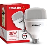 Eveready 30W LED Hammer Bulb with B22 Base, High CRI, 4KV Surge Protection, Ener...