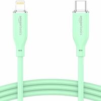 amazon basics Type-C to Lightning Silicone Cable | 20W Fast Charging, 480Mbps Da...