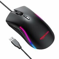 amazon basics - Pro Series - Mini Ultralight Wired Gaming Mouse - 8500 DPI Optic...