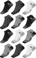 SWAGR 12 Pairs Sports Cotton Ankle Length Socks for Men, Pack of 12., Assorted...