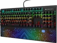 ZEBRONICS Zeb-MAX Chroma Premium Mechanical Gaming Keyboard with 104 Tactile Swi...
