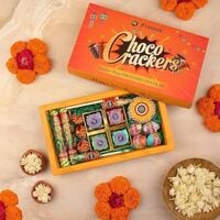 Frostick Gift Hamper Box Cracker Chocolate Diwali Gift Combo Firework Assorted H...