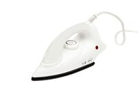 Pigeon 1000 Watts Dry Iron Greblon Dual Non Sick Sole Plate with German Coating ...