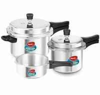 Pigeon By Stovekraft Special Aluminium Pressure Cooker Combo with Outer Lid Gas ...