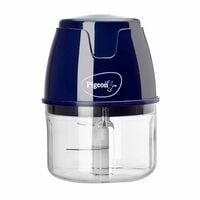 Pigeon Zoom Electric Chopper 250 ml, Portable with 3 Stainless Steel Blades for ...
