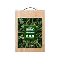 Pigeon by Stovekraft Large Natural Bamboo Wood Chopping Cutting Board (34 x 24cm...