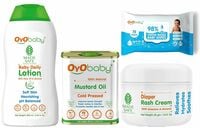 OYO BABY Baby Moments Baby Care Gift Pack | Gift Set - Pack of 4