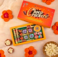 Frostick Gift Hamper Box Cracker Chocolate Diwali Gift Combo Firework Assorted H...