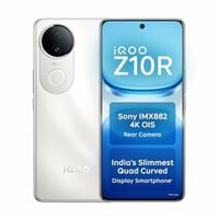 iQOO Z10R 5G (Moonstone, 8GB RAM, 128GB Storage) | 32MP 4K Selfie Camera | Quad-...