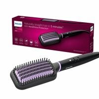 PHILIPS Hair Straightener Brush - 5X Better Frizz Free Hair In 5Min I Style With...