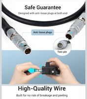 SmallRig 0B302-0B302 Adapter Cable for DJI RS 2, Anti-Off Cable for Supply Base ...