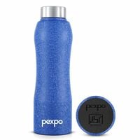 Pexpo Bistro ISI Certified Stainless Steel Fridge/Sports Water Bottle 1 Litre, B...