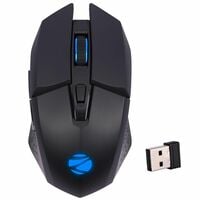 ZEBRONICS Shark Lite Wireless Gaming Mouse 4600DPI, RGB, 6 Buttons, Rechargeable...