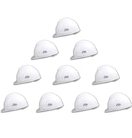 Allen Cooper SH-701 Industrial Safety Helmet (White, Pack of 10)