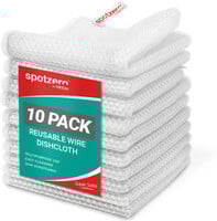 Spotzero by Milton Non Scratch Steel Wire Scrubber for Kitchen, Household | Silv...