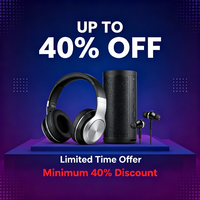 Minimum 40% off or more on JBL Audio & More (Headphones, Speakers, TWS, Earbuds)...