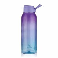 ATTRO Linear Deluxe 1.5 L BPA-Free Plastic Water Bottle with Leak-Proof Flip-Top...